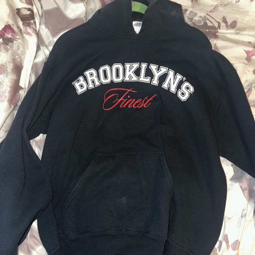 Gildan Heavy Blend BIGGIE BROOKLYN Black Hoodie